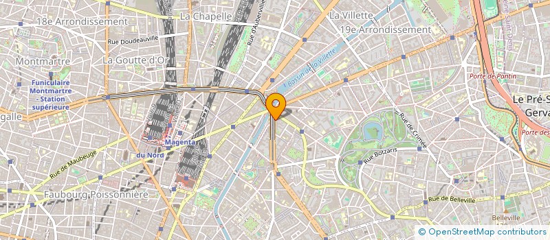 localisation de l'entreprise CENTRA APPROVISIO EXPORTA REUN  PARIS