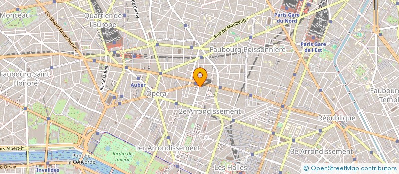 localisation de l'entreprise CENTRACOM ASSISTANCE COOPERAT à PARIS