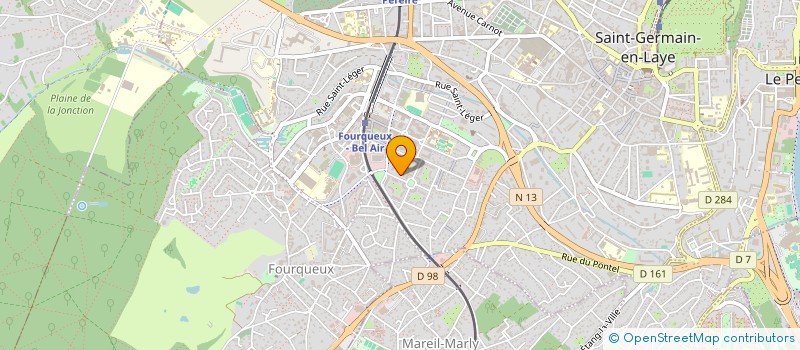 localisation de l'entreprise CENTRAFORM à SAINT-GERMAIN-EN-LAYE
