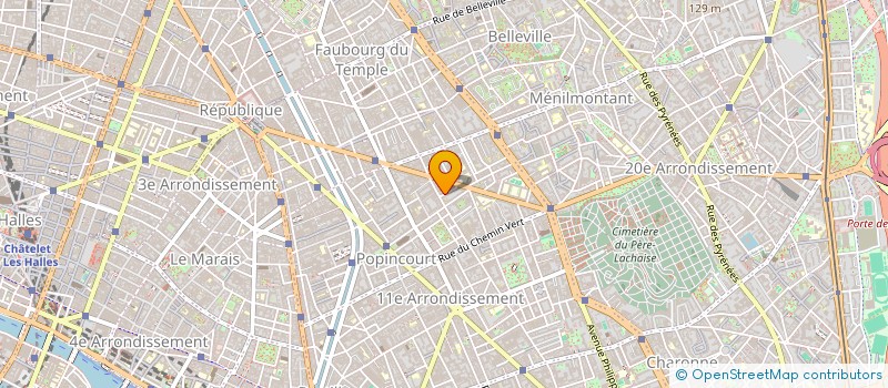 localisation de l'entreprise CENTRAL ASSISTANCE à PARIS