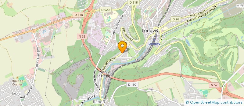 localisation de l'entreprise CENTRAL AUTO à REHON
