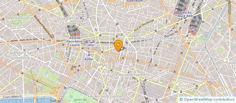 localisation de l'entreprise CENTRAL CBP à PARIS