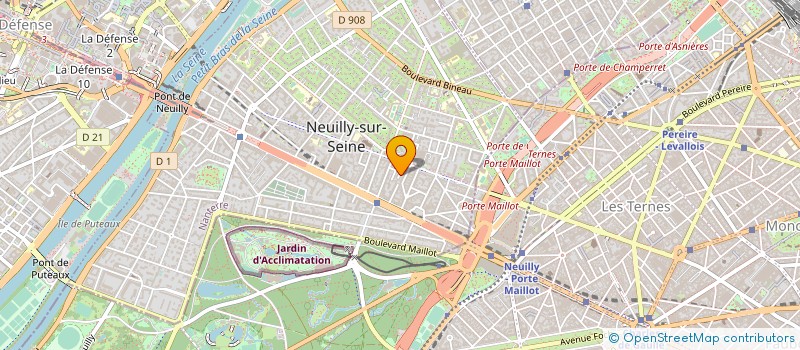localisation de l'entreprise CENTRAL CHARTER SERVICES à NEUILLY-SUR-SEINE
