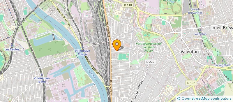 localisation de l'entreprise CENTRAL D'ACTIONS US à VILLENEUVE-SAINT-GEORGES