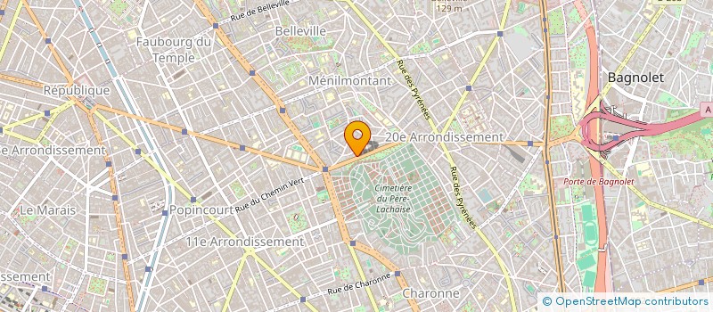 localisation de l'entreprise CENTRAL DEPARTEMENT à PARIS