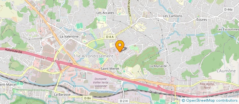 localisation de l'entreprise CENTRAL DIAGNOSTICS à MARSEILLE