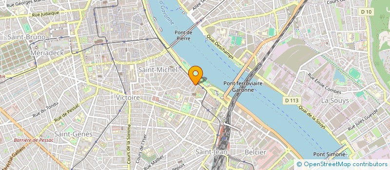 localisation de l'entreprise CENTRAL DO BRASIL  BORDEAUX