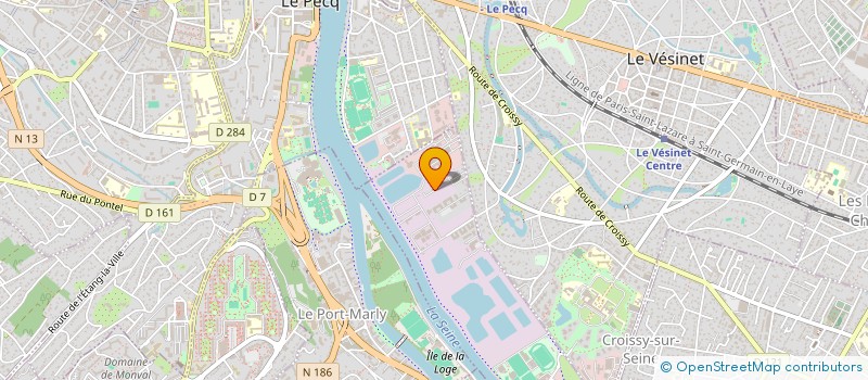 localisation de l'entreprise CENTRAL EXPRESS à CROISSY-SUR-SEINE