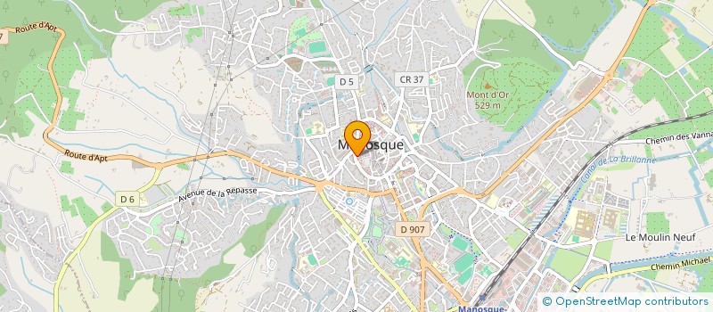localisation de l'entreprise CENTRAL MARKET PROVENCE à MANOSQUE