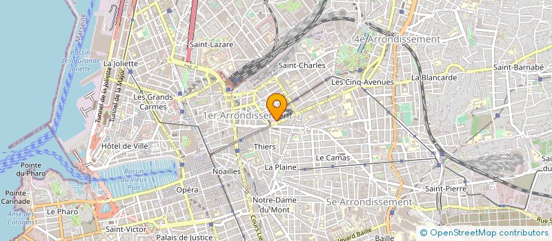 localisation de l'entreprise CENTRAL MUSIC OCCASION à MARSEILLE