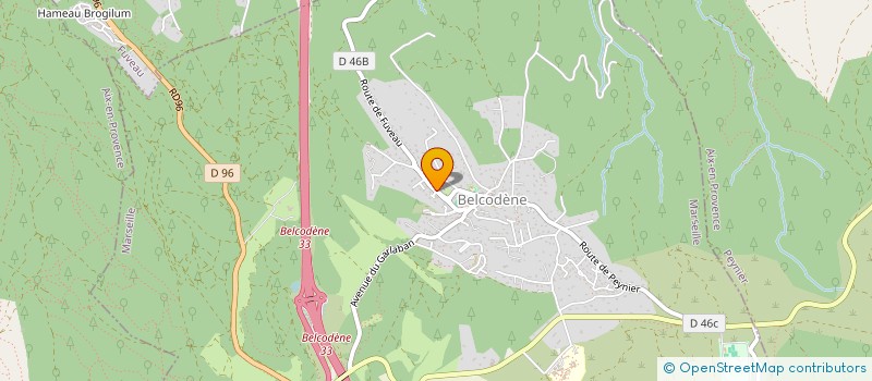 localisation de l'entreprise CENTRAL P 2015  BELCODENE