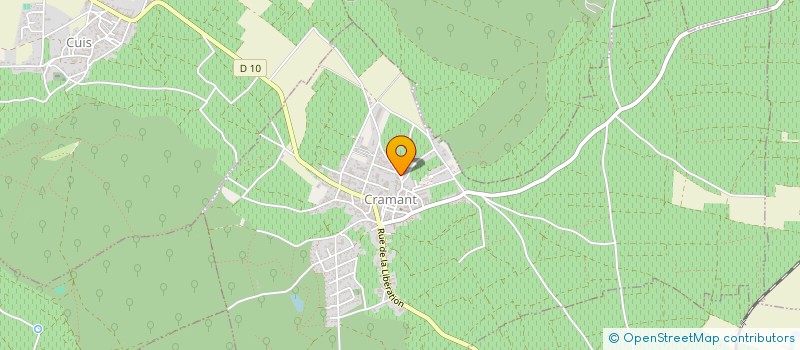 localisation de l'entreprise CENTRAL PARK  CRAMANT