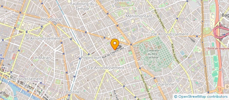 localisation de l'entreprise CENTRAL PERK AUTOMOBILES à PARIS
