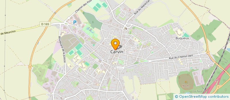 localisation de l'entreprise CENTRAL PLACE  CARVIN