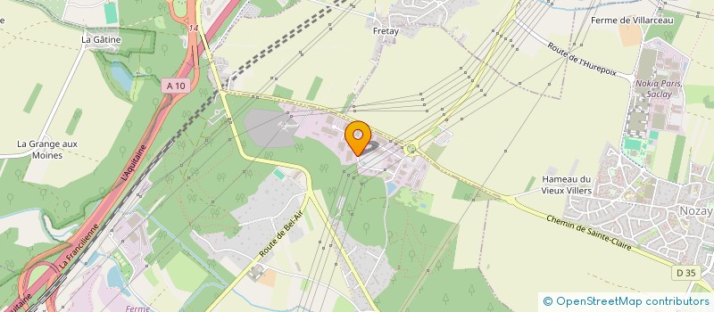 localisation de l'entreprise CENTRAL POINT SOLUTIONS  MARCOUSSIS