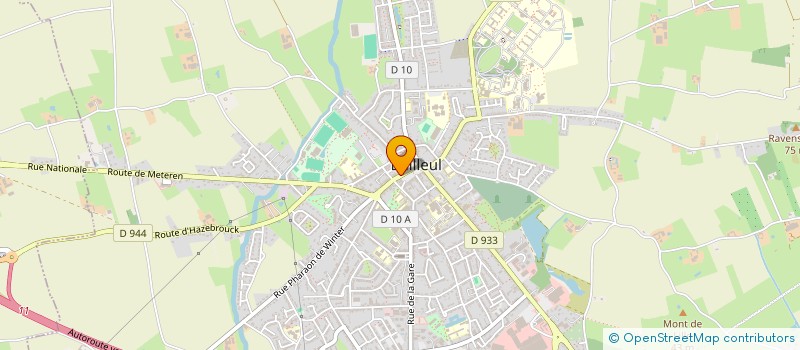 localisation de l'entreprise CENTRAL PRESSING à BAILLEUL