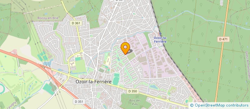 localisation de l'entreprise CENTRAL VO  OZOIR-LA-FERRIERE