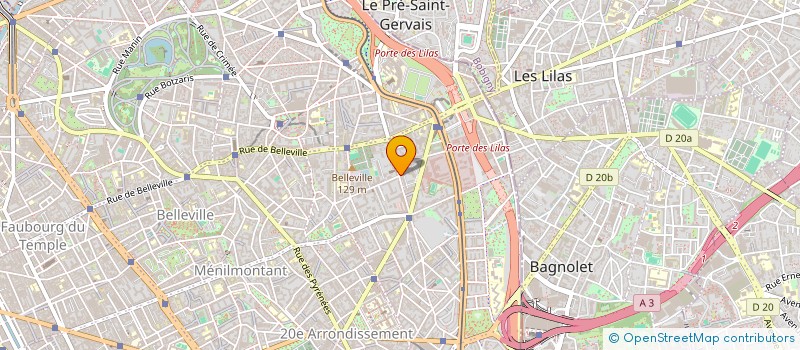 localisation de l'entreprise CENTRALCAR à PARIS