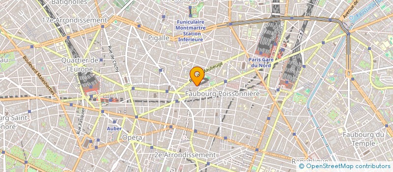 localisation de l'entreprise CENTRALE ACHATS ET DE GESTION à PARIS