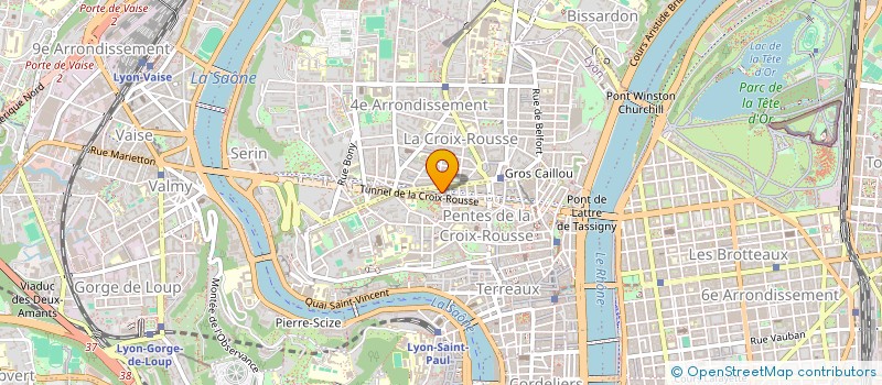 localisation de l'entreprise CENTRALE ACHATS PIECES OCCA TECHN SERVIC à LYON