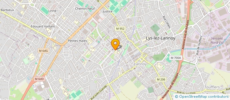 localisation de l'entreprise CENTRALE AIDE A DOMICILE à HEM
