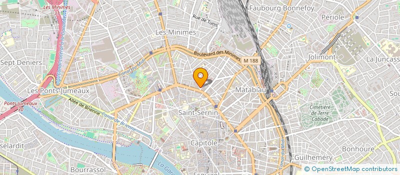 localisation de l'entreprise CENTRALE ASSURANCES CONSEILS à TOULOUSE