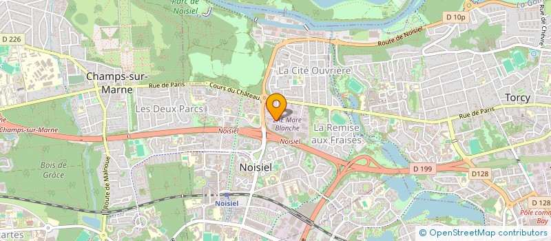 localisation de l'entreprise CENTRALE BATI 77 à DRANCY