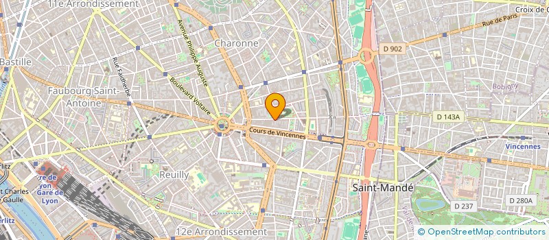 localisation de l'entreprise CENTRALE BATIMENT RENOVATION  PARIS