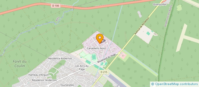 localisation de l'entreprise CENTRALE CASSE à ANDERNOS-LES-BAINS