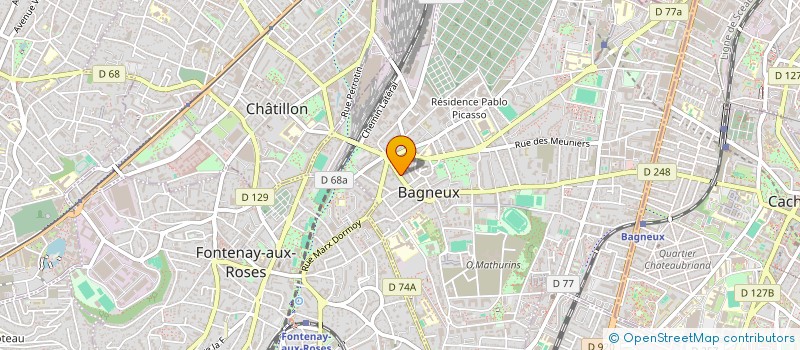 localisation de l'entreprise CENTRALE D ACHAT DE BAGNEUX à BAGNEUX