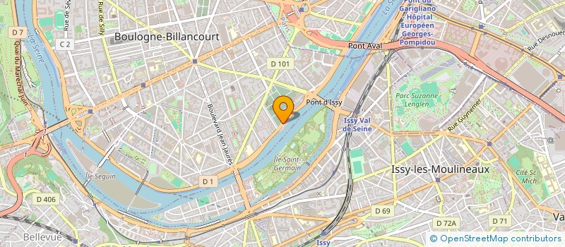 localisation de l'entreprise CENTRALE D'ACHAT DE L'IMMOBILIER à BOULOGNE-BILLANCOURT