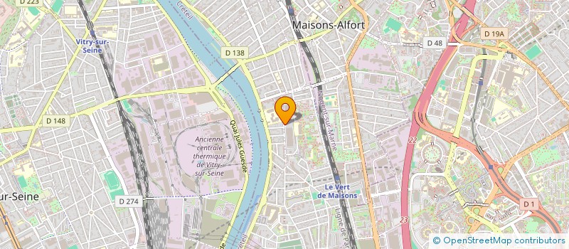 localisation de l'entreprise CENTRALE D'ACHAT INTERNATIONAL à ALFORTVILLE