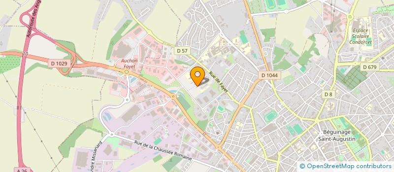 localisation de l'entreprise CENTRALE D'ACHAT LUCAS & LOIC DISTRIBUTION à SAINT-QUENTIN