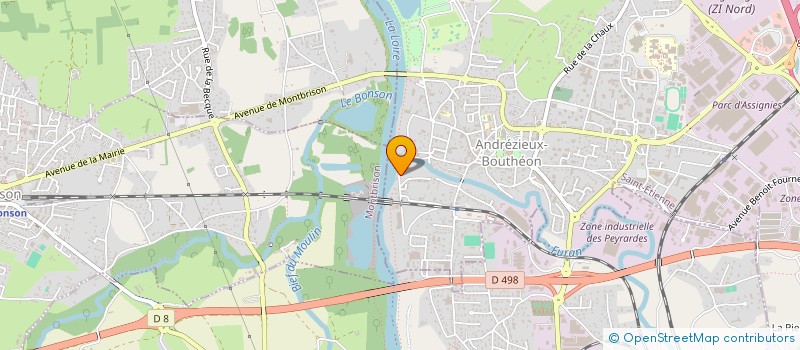 localisation de l'entreprise CENTRALE D'ACHAT POUR L'EXPORT  ANDREZIEUX-BOUTHEON