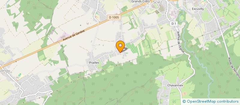 localisation de l'entreprise CENTRALE D'ACHATS DU LEMAN  SCIEZ