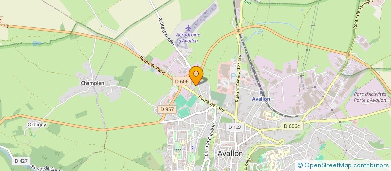 localisation de l'entreprise CENTRALE D'EXPERTISE DU BATIMENT 89 à AVALLON