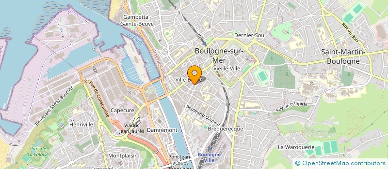 localisation de l'entreprise CENTRALE D INVESTISSEMENT AUTOMOBILE à BOULOGNE-SUR-MER