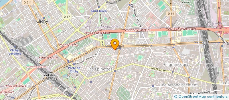 localisation de l'entreprise CENTRALE D'INVESTISSEMENTS DE FORMATION  PARIS