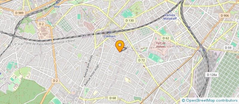 localisation de l'entreprise CENTRALE DE DEMARQUE à CLAMART