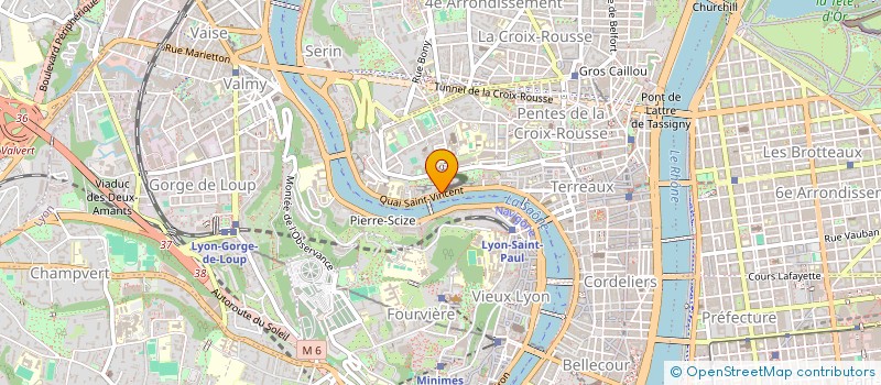 localisation de l'entreprise CENTRALE DE DISTRIBUTION DES REVETEMENTS à LYON