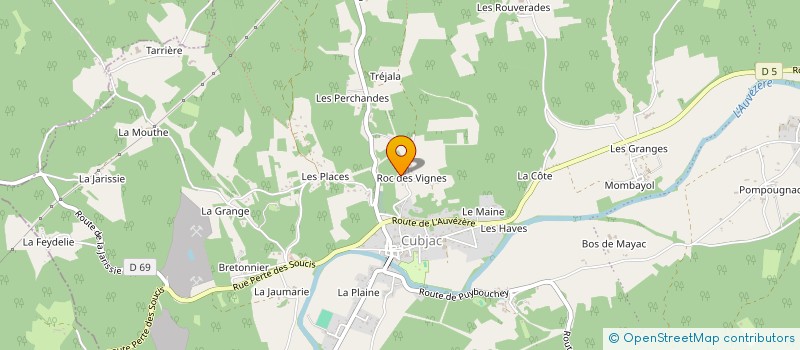localisation de l'entreprise CENTRALE DE DISTRIBUTION ET DE SERVICES SARL à BASSILLAC ET AUBEROCHE