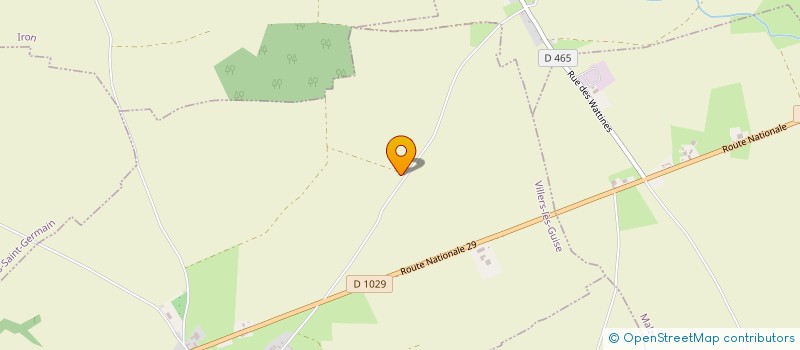 localisation de l'entreprise CENTRALE DE FAVIGNY LE GRAND  FLAVIGNY-LE-GRAND-ET-BEAURAIN