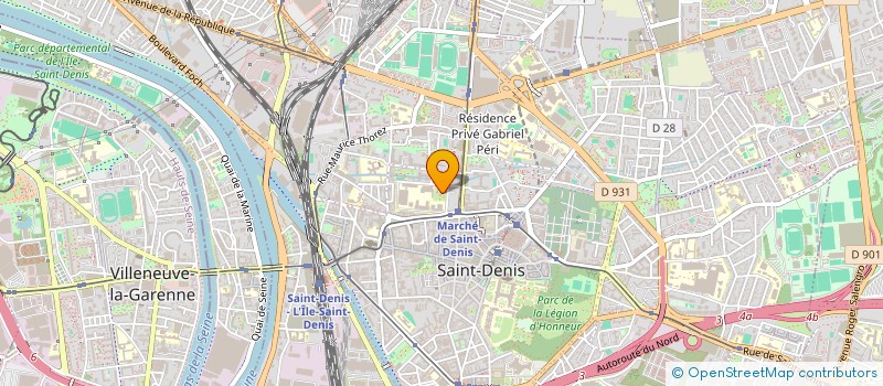 localisation de l'entreprise CENTRALE DE FORMATION ET MEDIAS PEDAGOGIQUES DES IUT à AMIENS