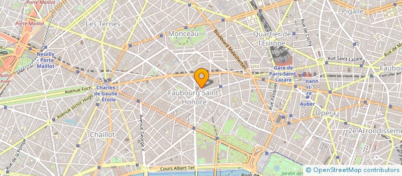 localisation de l'entreprise CENTRALE DE PROMOTION à PARIS