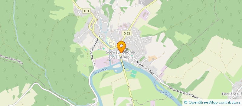 localisation de l'entreprise CENTRALE DE SCEY  VESOUL