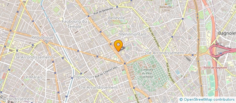 localisation de l'entreprise CENTRALE DE VENTE ET TRAVAUX  PARIS