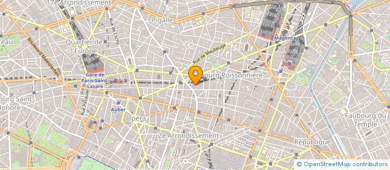 localisation de l'entreprise CENTRALE DES COMMERCANTS  PARIS