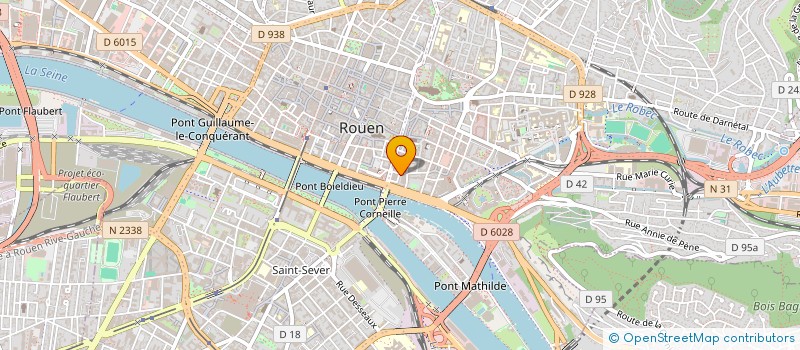 localisation de l'entreprise CENTRALE DES PHARMACIENS à ROUEN