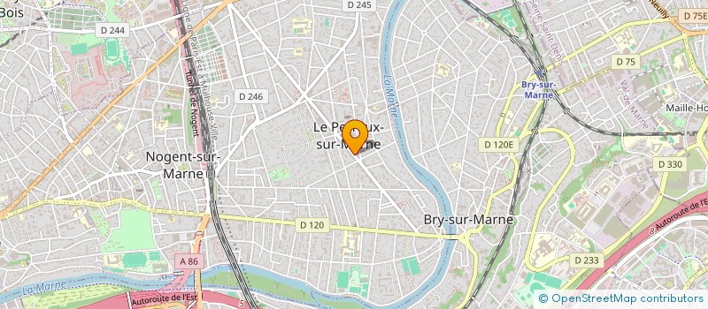 localisation de l'entreprise CENTRALE DES SERVICES ET ACHATS à LE PERREUX-SUR-MARNE
