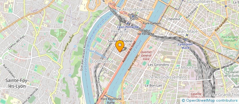 localisation de l'entreprise CENTRALE DIFFUSION DU LIVRE ET DU DISQUE à LYON
